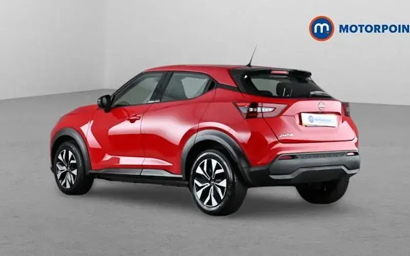 Used Nissan Juke Acenta 114 HP (83 kW) 2022 Red SUV