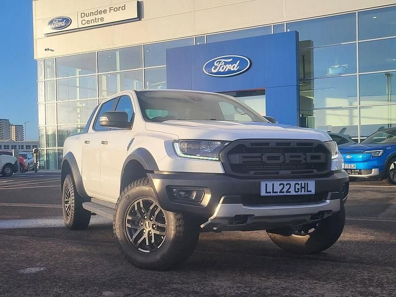 White Used 2022 Ford Ranger Raptor Pickup | £31,995 - Image 1/4