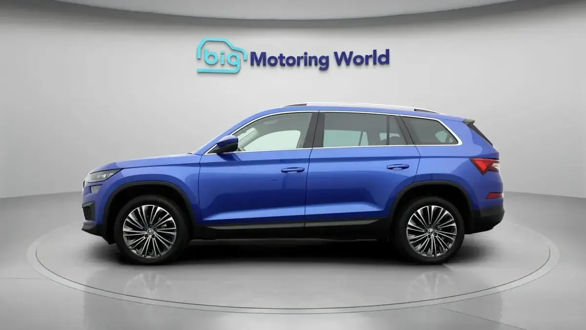 Used Skoda Kodiaq SE L Executive 150 HP (110 kW) 2023 Blue SUV