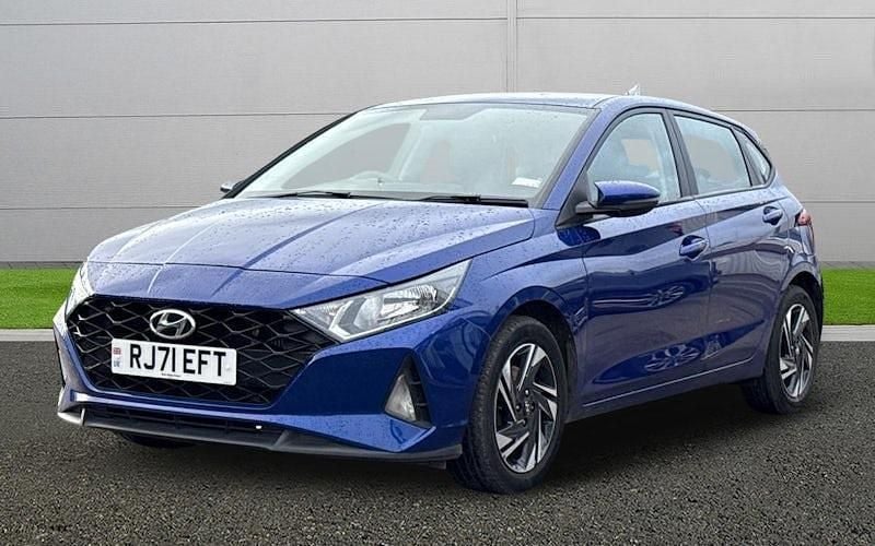 Used Hyundai i20 101 HP (74 kW) 2021 Blue Hatchback