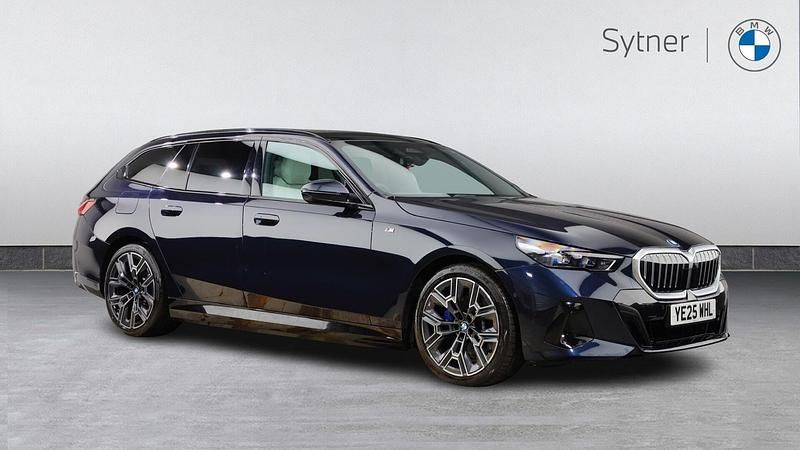 Black Used 2025 BMW 530e M Sport Estate | £45,000 (Good price) - Image 1/4