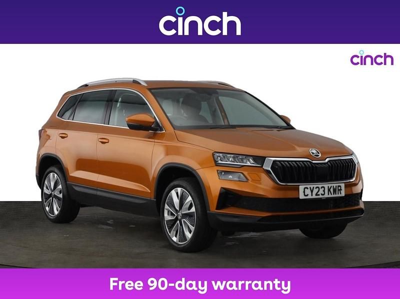 Orange Used 2023 Skoda Karoq SE L SUV | £22,099 (Fair price) - Image 1/3