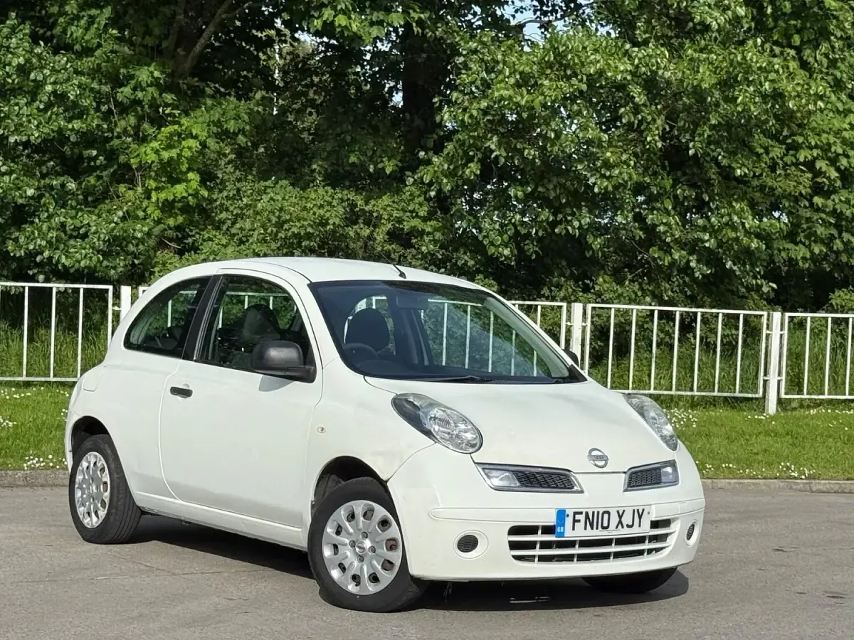 Used Nissan Micra Visia 2010 White Hatchback