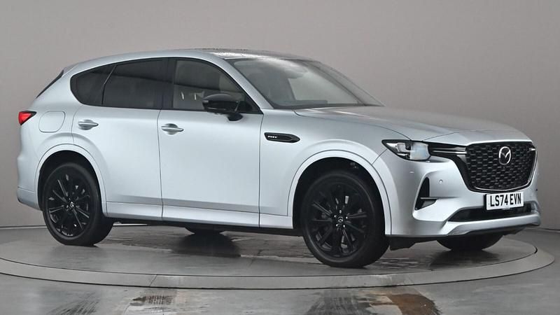 Silver Used 2024 Mazda CX-60 Homura-Line SUV | £34,499 (Expensive) - Image 1/4