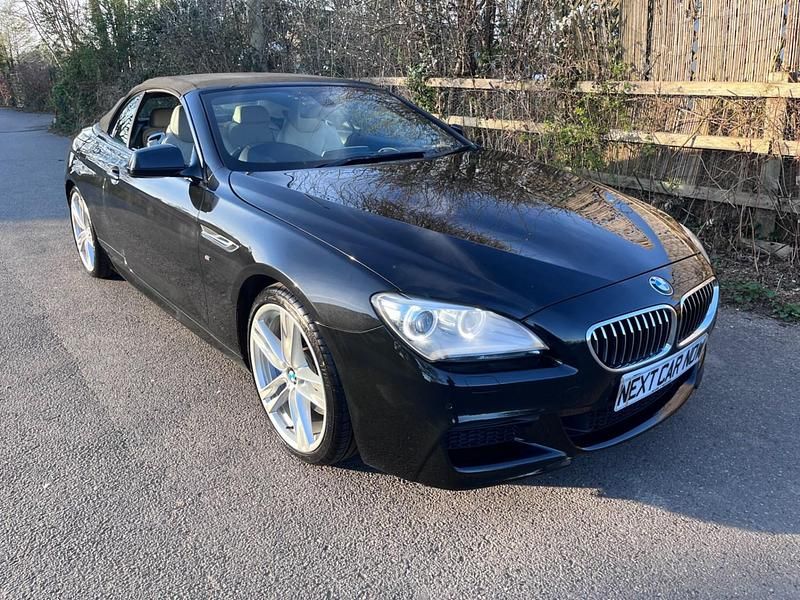 Begagnad BMW 640 Cabriolet M Sport 2013 Svart Cab