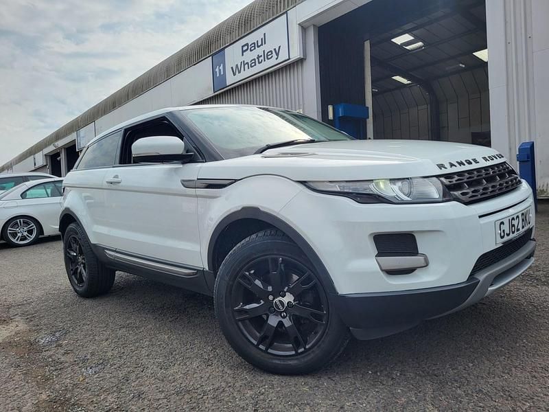 White Used 2012 Land Rover Range Rover evoque Dynamic Coupe | £8,495 (Fair price) - Image 1/4