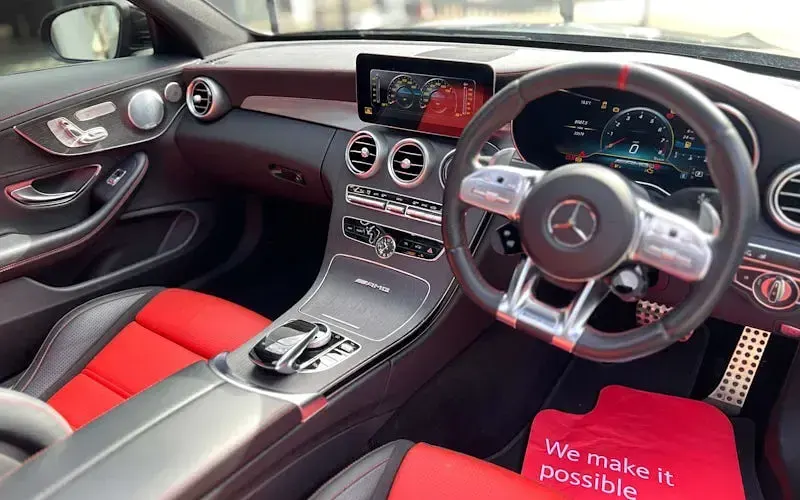 Used Mercedes C63 AMG AMG 476 HP (350 kW) 2018 Grey Coupe