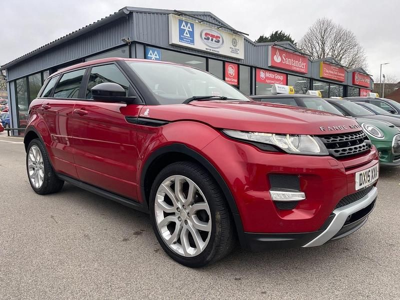 Used Land Rover Range Rover evoque Dynamic 2015 Red Estate