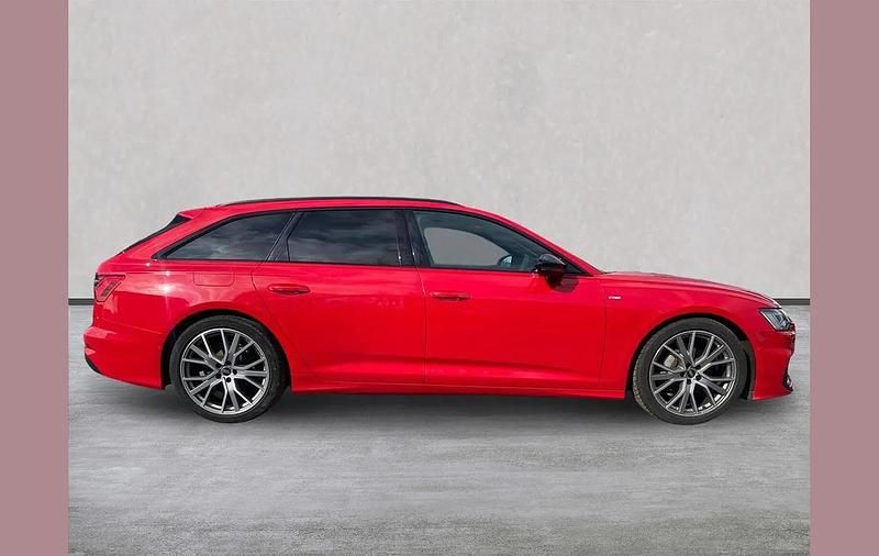 Used Audi A6 Black Edition 204 HP (150 kW) 2023 Red Estate