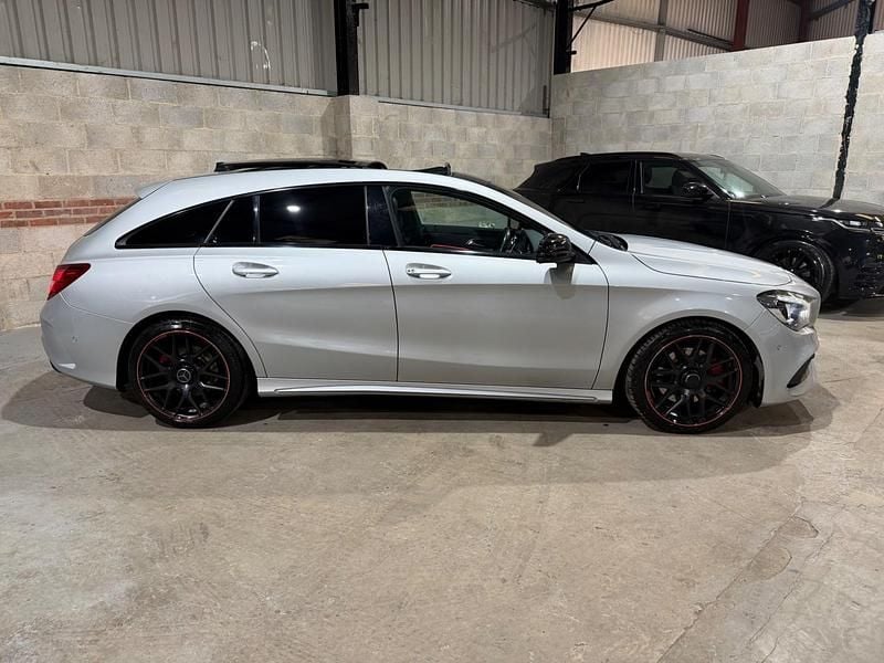 Used Mercedes CLA220 Shooting Brake AMG line 177 HP (130 kW) 2016 Silver Estate