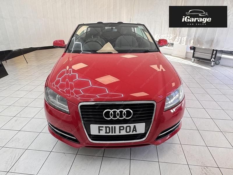 Used Audi A3 Cabriolet 105 HP (77 kW) 2011 Red Cabriolet