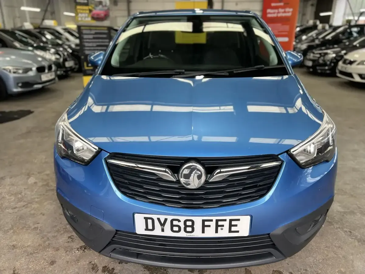 Used Vauxhall Crossland X 82 HP (60 kW) 2019 Blue SUV