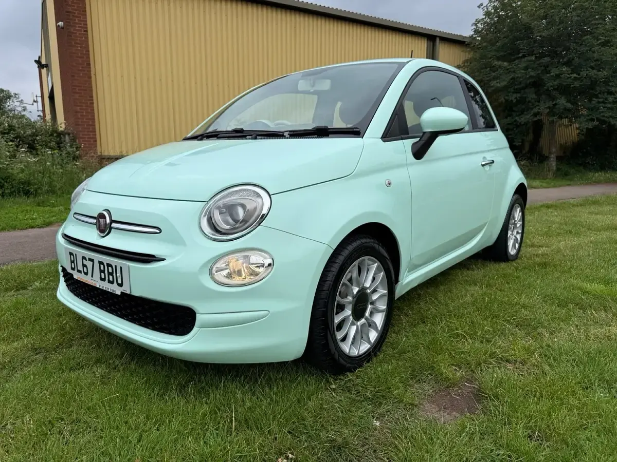 Used Fiat 500 Pop Star 69 HP (50 kW) 2017 Green Hatchback