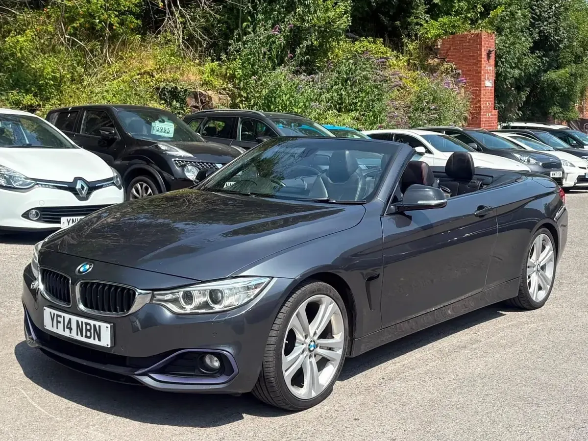 Used BMW 420 Cabriolet Sport Line 2014 Grey Cabriolet