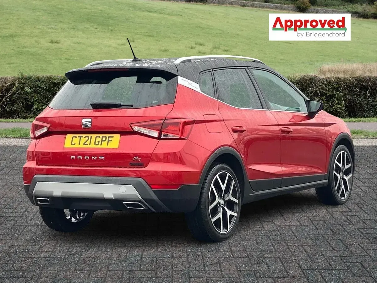Begagnad Seat Arona FR Sport 2021 Röd SUV