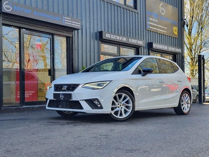 Used Seat Ibiza FR 95 HP (69 kW) 2022 White Hatchback