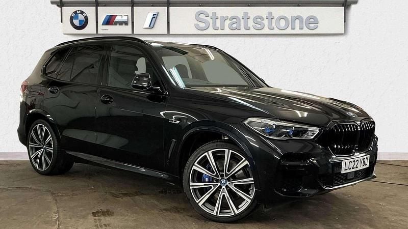 Black Used 2022 BMW X5 M Sport SUV | £41,500 (Fair price) - Image 1/3