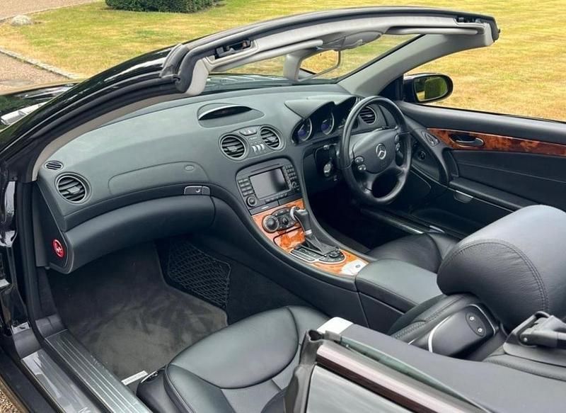 Used Mercedes SL500 2006 Black Cabriolet