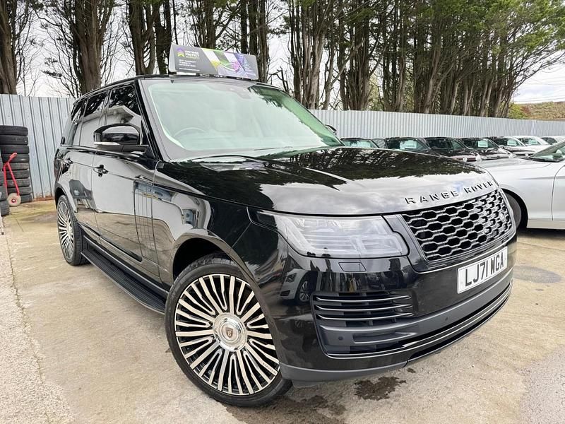 Black Used 2021 Land Rover Range Rover SUV | £44,995 (Fair price) - Image 1/3