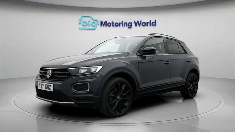 Used VW T-Roc Black Edition 110 HP (80 kW) 2022 Grey SUV