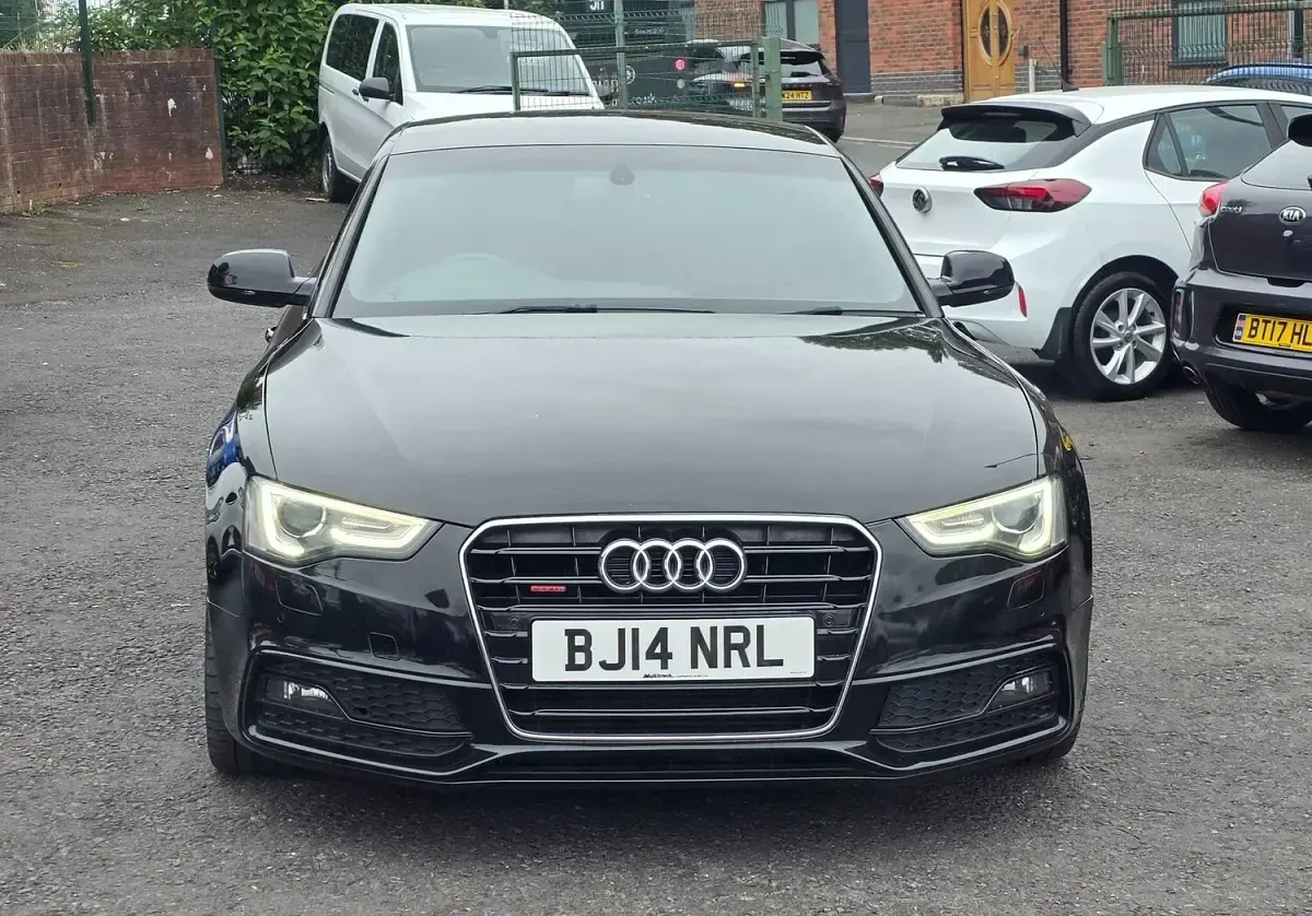 Used Audi A5 S-Line 2014 Black Coupe