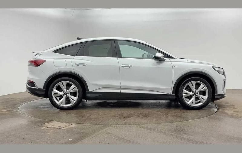 Used Audi Q4 Sportback e-tron S-Line 150 kW (204 HP) 2023 White SUV