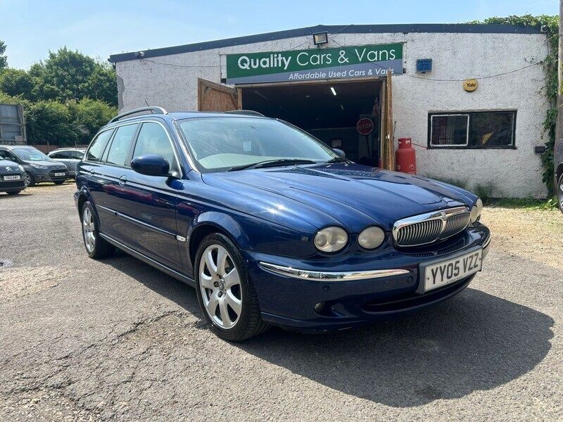 Blue Used 2005 Jaguar X-type SE Estate | £1,495 (Good price) - Image 1/4