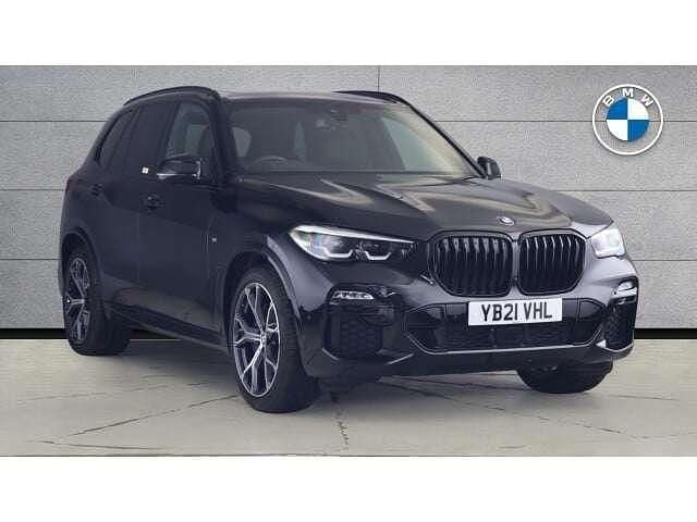 Black Used 2021 BMW X5 M Sport SUV | £43,509 (Fair price) - Image 1/4