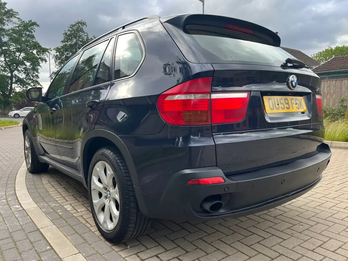 Used BMW X5 Sport Line 232 HP (170 kW) 2010 Blue SUV