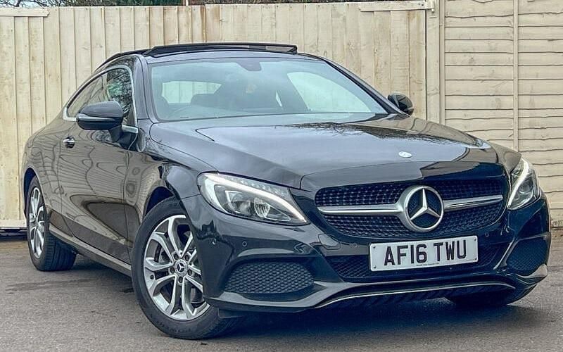 Used Mercedes C200 Premium 184 HP (135 kW) 2016 Black Coupe