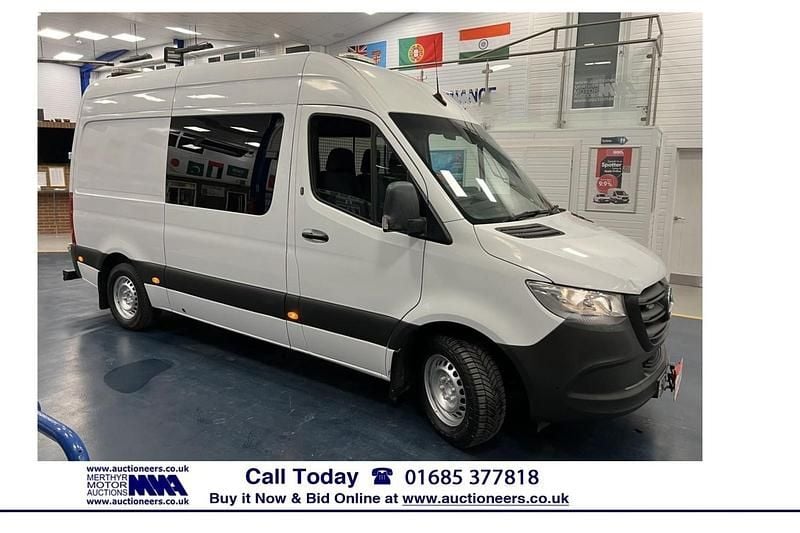 Used Mercedes Sprinter 163 HP (119 kW) 2020 White Van