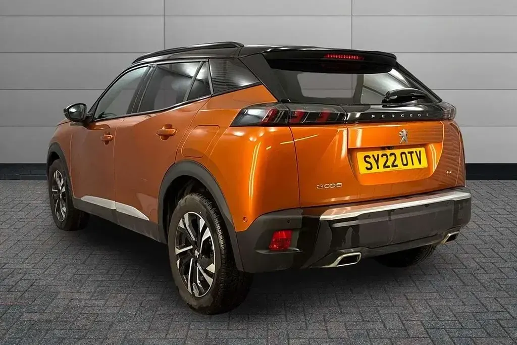 Used Peugeot 2008 GTi 128 HP (94 kW) 2022 Orange SUV
