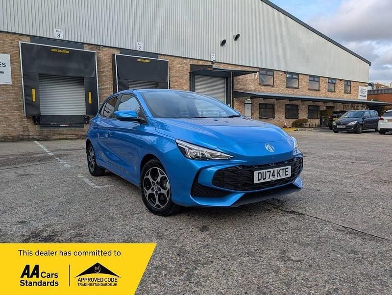 Blue Used 2024 MG MG3 Trophy Hatchback | £11,995 (Super price) - Image 1/4