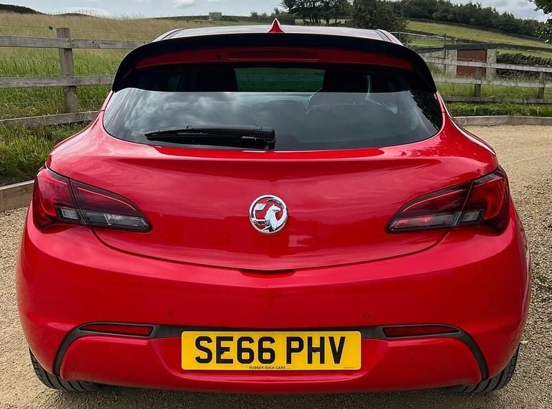 Used Vauxhall Astra GTC Edition 2017 Red Hatchback