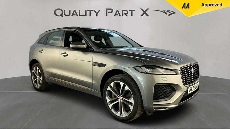 Grey Used 2022 Jaguar F-Pace R-Dynamic SUV | £22,350 (Super price) - Image 1/4