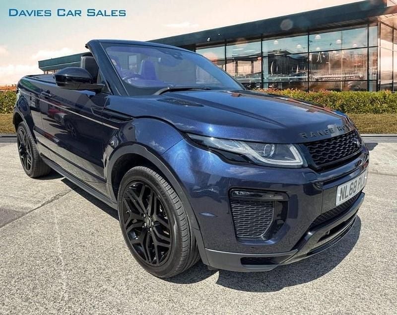 Used Land Rover Range Rover evoque HSE Dynamic 180 HP (132 kW) 2018 Blue Cabriolet