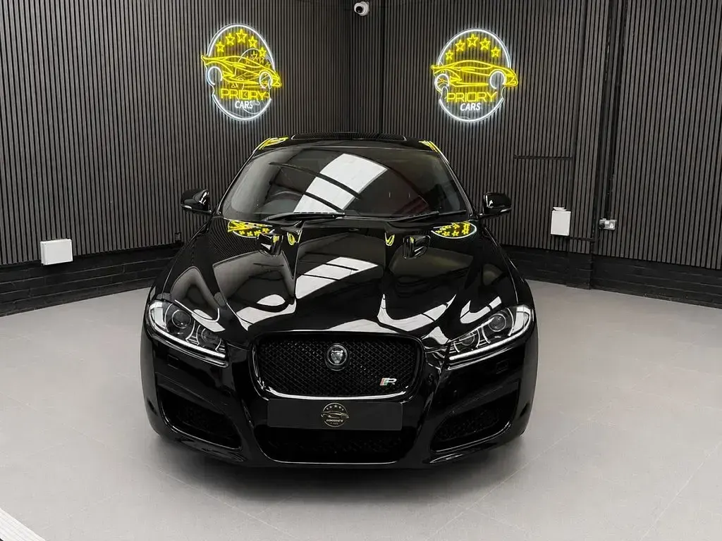 Used Jaguar XFR 510 HP (375 kW) 2012 Black Sedan