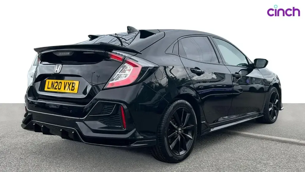 Used Honda Civic Sport 126 HP (92 kW) 2020 Black Hatchback