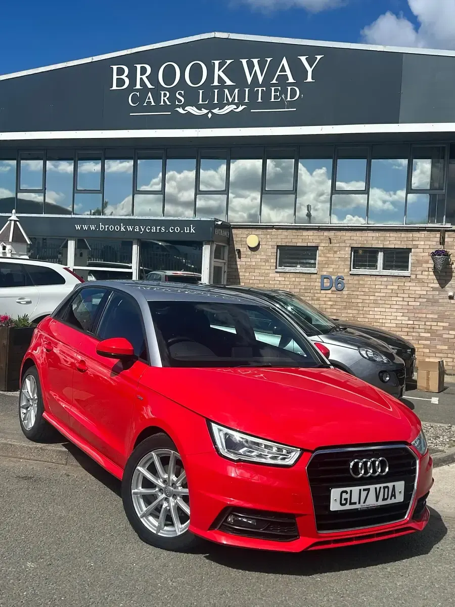 Used Audi A1 Sportback S-Line 150 HP (110 kW) 2017 Red Hatchback
