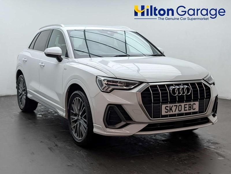 Used Audi Q3 S-Line 150 HP (110 kW) 2020 White SUV