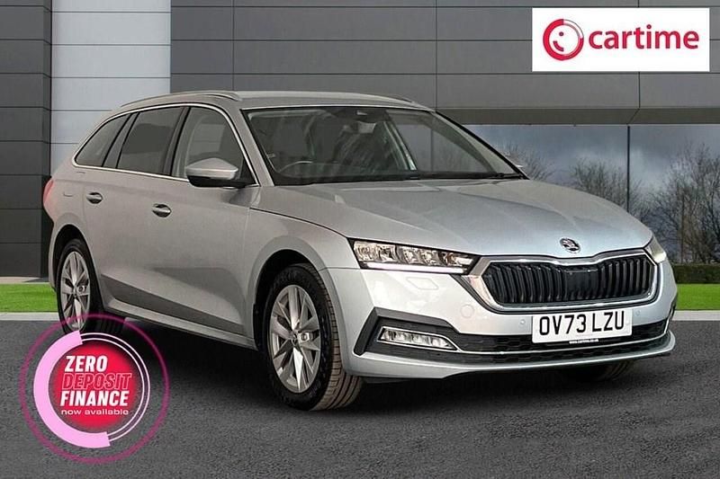Silver Used 2023 Skoda Octavia SE L Estate | £18,188 (Fair price) - Image 1/4