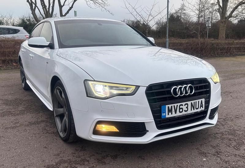 White Used 2013 Audi A5 Sportback Black Edition Hatchback | £8,999 (Expensive) - Image 1/4