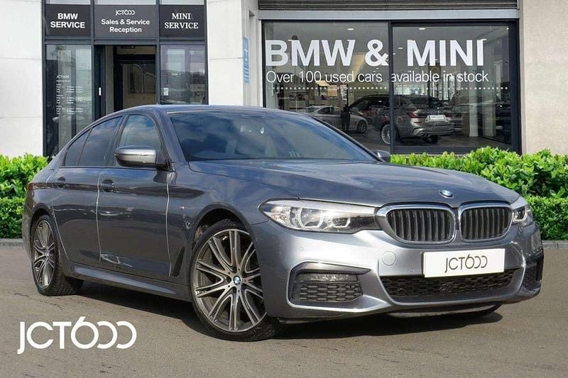 Blue Used 2020 BMW 520 M Sport Sedan | £18,990 (Good price) - Image 1/4