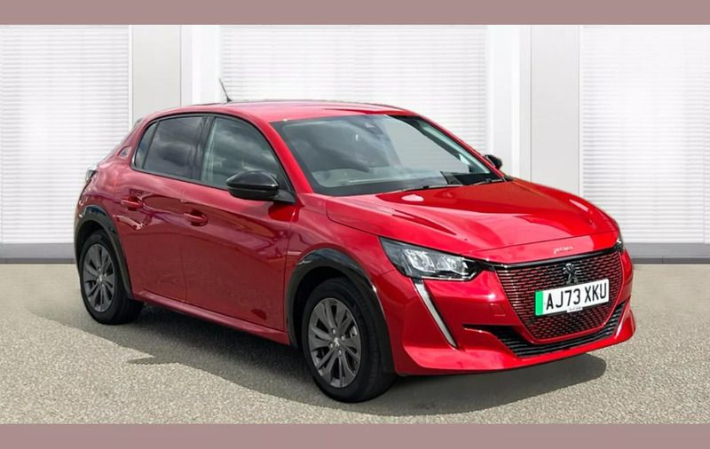 Elixir red Used 2024 Peugeot e-208 Allure+ Hatchback | £14,671 (Good price) - Image 1/4