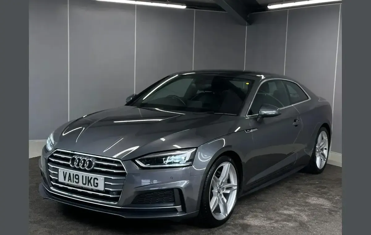 Used Audi A5 S-Line 187 HP (137 kW) 2019 Grey Coupe