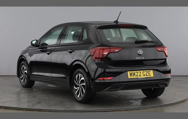 Used VW Polo Life 95 HP (69 kW) 2022 Black Hatchback