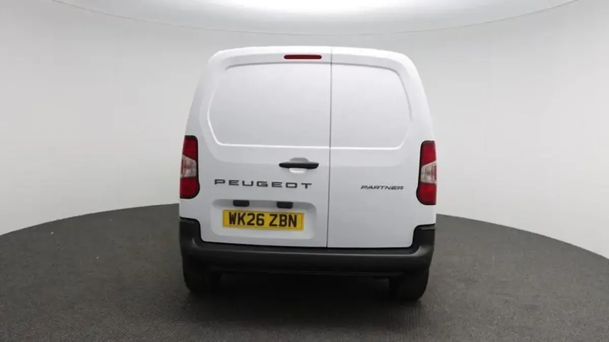 New Peugeot Partner 131 HP (96 kW) 2026 White MPV