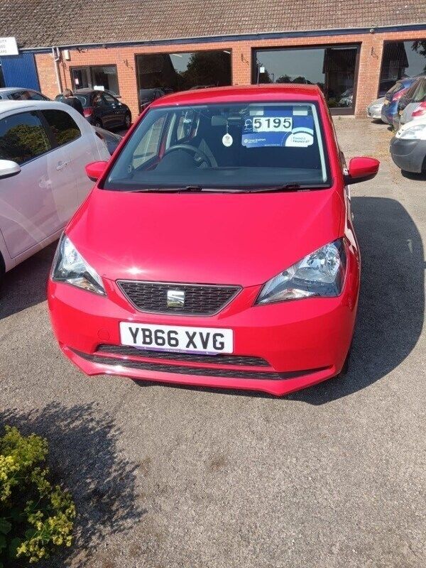 Red Used 2016 Seat Mii SE Hatchback | £5,195 (Fair price) - Image 1/4