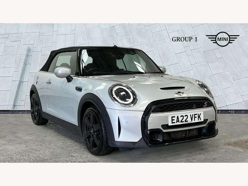 Silver Used 2022 Mini Cooper S Cabriolet Classic Cabriolet | £19,095 (Fair price) - Image 1/4
