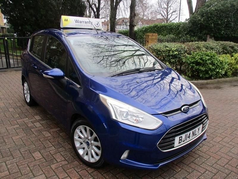 Used Ford B-MAX Titanium 100 HP (73 kW) 2014 Metallic blue MPV